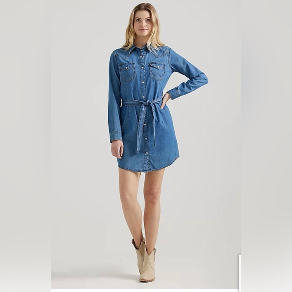 Wrangler Pearl Snap Dress